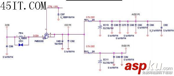主板,PCIE網卡,電源,電路圖