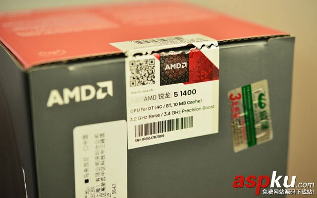 AMDRyzen51400上手體驗(yàn),AMDRyzen51400開箱圖賞