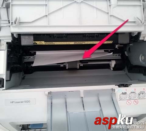 激光打印機,卡紙