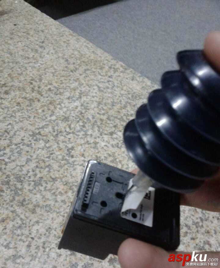 惠普1050打印機怎么給墨盒加墨? 惠普1050,打印機,墨盒