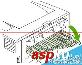 13.20.00頂蓋內(nèi)卡紙,hp5200卡紙13.20.00,hp5200頂蓋內(nèi)卡紙