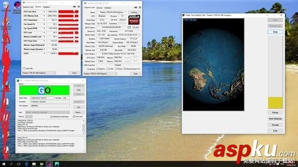 AMD RX 480雙卡交火超頻跑分性能超強 RX 480雙卡評測 AMDRX480,雙卡超頻,跑分