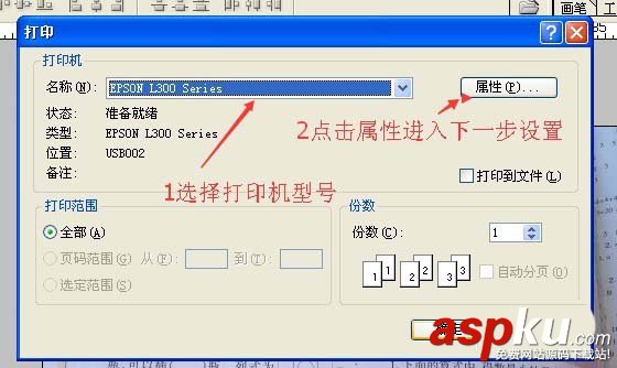愛普生L300打印機怎么設計打印紙類型? 愛普生,打印機