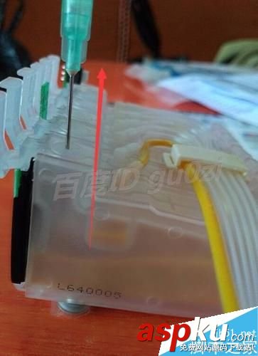 空的連續供墨系統添加墨水墨盒及抽出空氣的操作方法 連續供墨系統,墨水,墨盒