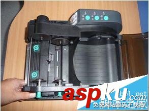 北洋條碼2100e打印機怎么自己更換色帶? 北洋,條碼打印機