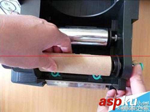 godex條碼打印機安裝,條碼打印機怎么換碳帶