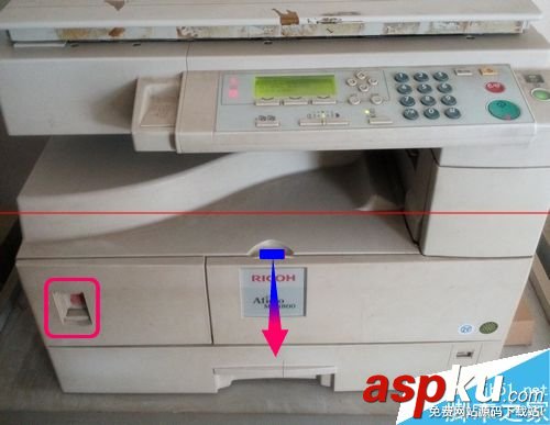 理光復印機不能打印怎么添加碳粉? 理光復印機,加碳粉