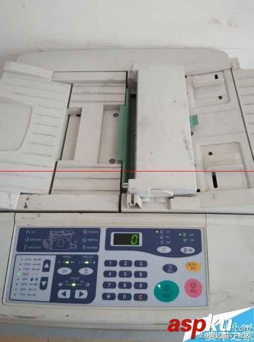 速印機版紙速印機卡紙