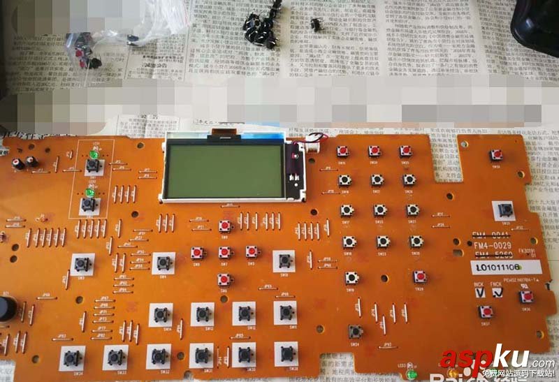 佳能2318復印機怎么更換損壞的按鍵? 佳能,復印機,按鍵