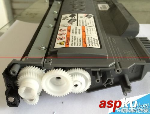 兄弟2240D,清理齒輪,兄弟打印機(jī)