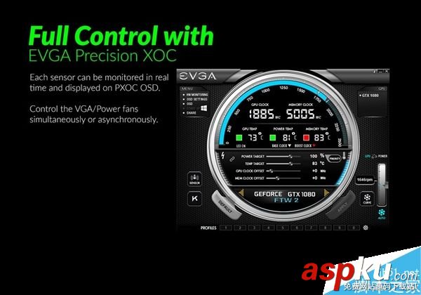 EVGA iCX全新顯卡散熱器設計:9個溫度傳感器 EVGA,顯卡,散熱器