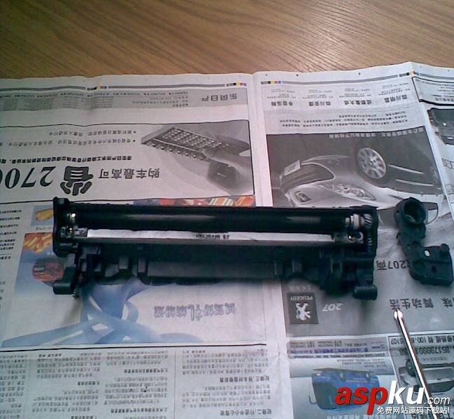 hp1007激光打印機硒鼓加粉方法方法圖解 HP1007,硒鼓