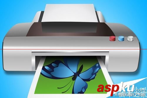 怎么用打印機快速打印圖片在紙上? 網絡打印機,打印機,圖標,測試圖片