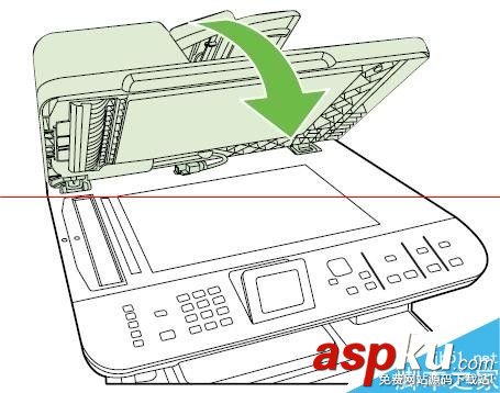 惠普打印機卡紙,ADF卡紙