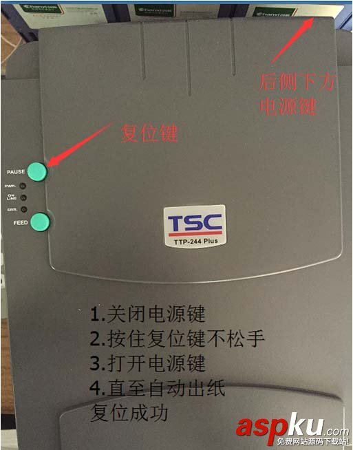 tsc 244plus打印機怎么更換熱敏紙? tsc244plus,打印機