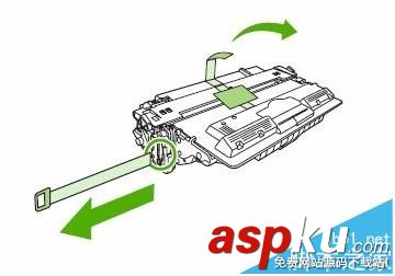 惠普HP M5025一體機怎么更換耗材(碳粉盒)? 惠普M5025