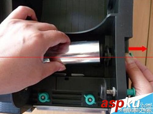 godex條碼打印機安裝,條碼打印機怎么換碳帶