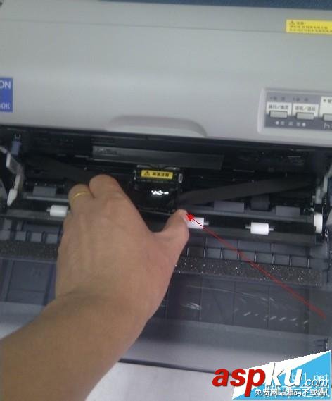 EPSON愛普生打印機(jī)色帶更換的詳細(xì)圖文教程 愛普生打印機(jī)換色帶,愛普生打印機(jī)色帶更換,愛普生針式打印機(jī)色