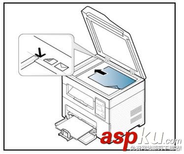 三星SCX 4821HN一體機怎么復印原件? 三星,一體機