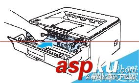 激光打印機,打印黑色