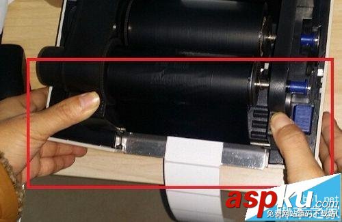 北洋條碼打印機(jī)2100e怎么更換紙卷? 北洋條碼打印機(jī)2100e