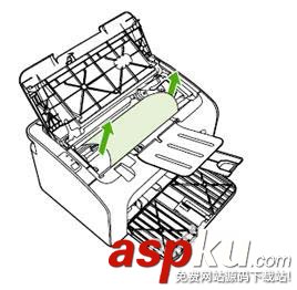惠普P1007打印機(jī)卡紙該怎么辦? 打印機(jī)卡紙的解決辦法 惠普,打印機(jī)