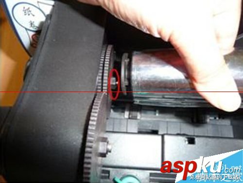 godex條碼打印機安裝,條碼打印機怎么換碳帶