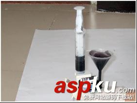 HP5000打印機怎么使用吸墨槍加墨水? HP5000,打印機