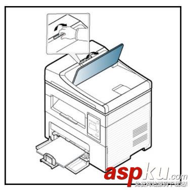 三星SCX 4821HN一體機怎么復印原件? 三星,一體機