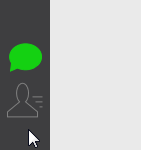 WPF微信聊天和通訊錄按鈕樣式代碼分享 WPF,微信聊天,通訊錄