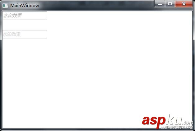 WPF,TextBox,PasswordBox,水印