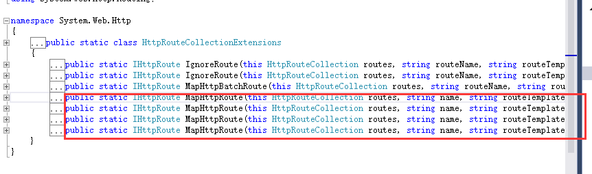 C#,WebApi,路由機制
