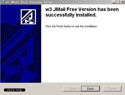 Jmail安裝界面八