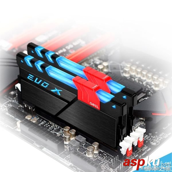 GEIL(金邦)發布了EVO X DDR4內存:加入RGB光源污染 GEIL,內存