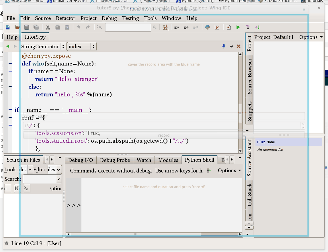 好用的Python編輯器WingIDE的使用經驗總結 wingware,python,ide,wing,wingide,python3