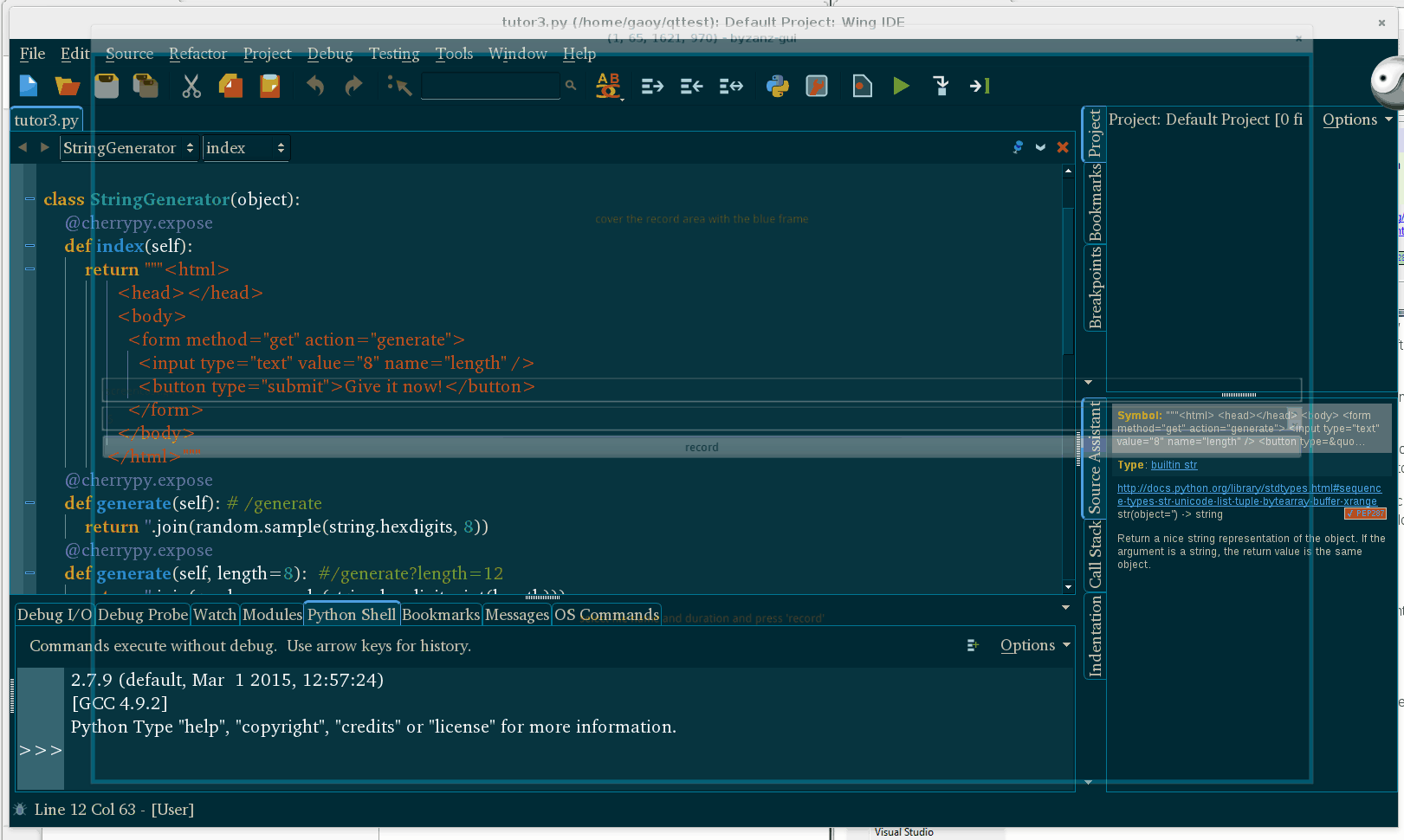 好用的Python編輯器WingIDE的使用經驗總結 wingware,python,ide,wing,wingide,python3