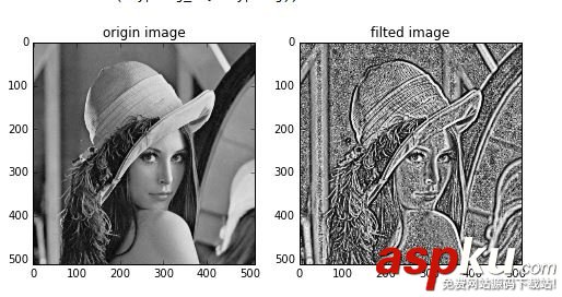python數字圖像處理之高級濾波代碼詳解 python,數字圖像處理,濾波