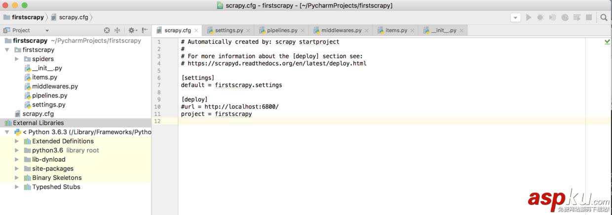 Mac中Python 3環境下安裝scrapy的方法教程 mac,scrapy,python3,python,安裝