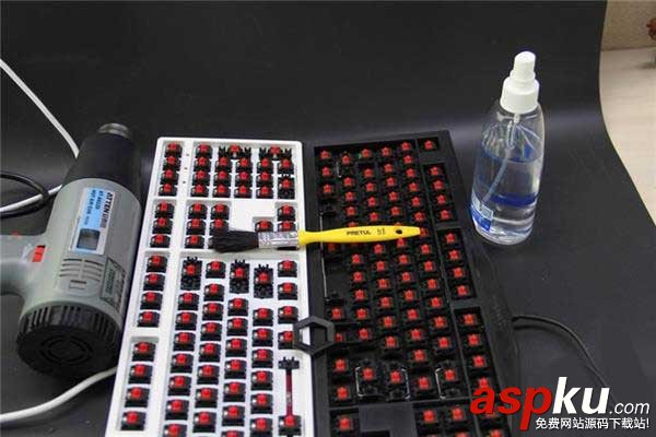 如何清理鍵盤雜物和灰塵呢?機械鍵盤正確清洗步驟 機械,鍵盤,雜物,灰塵
