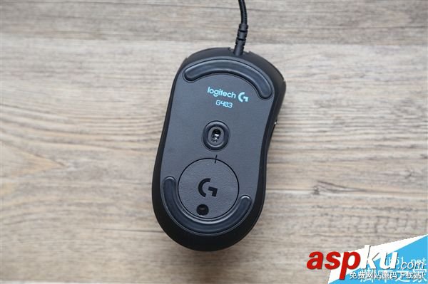 羅技有線版G403游戲鼠標圖賞:支持1680萬色RGB燈光 羅技,游戲,鼠標