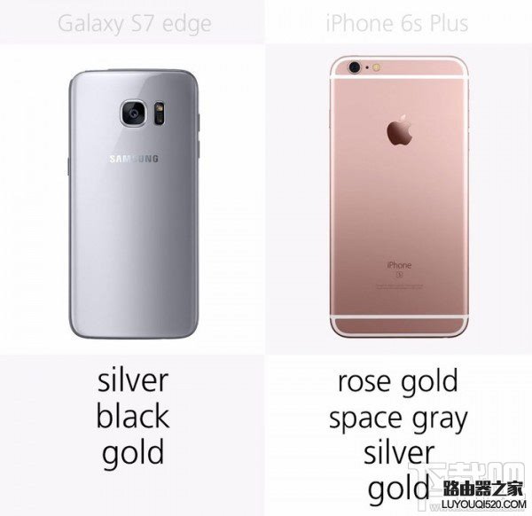 三星S7和蘋果iPhone6s哪個(gè)好，S7和iPhone6s規(guī)格參數(shù)外觀配置對比