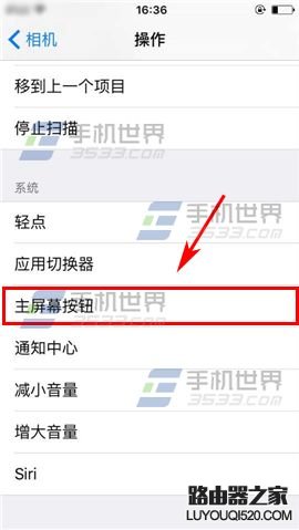 蘋果iPhone6sPlus如何設(shè)置切換控制