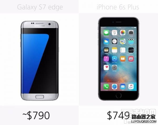 三星S7和蘋果iPhone6s哪個(gè)好，S7和iPhone6s規(guī)格參數(shù)外觀配置對比