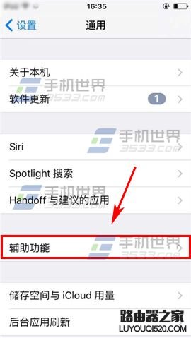 蘋果iPhone6sPlus如何設(shè)置切換控制