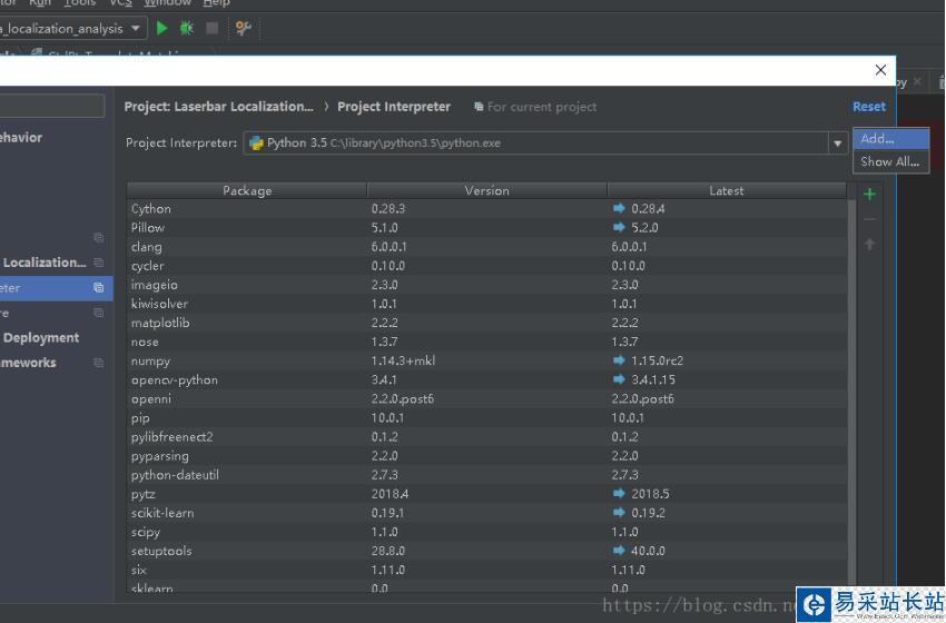 pycharm每次新建項目都要重新安裝一些第三方庫