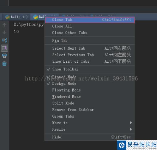 PyCharm關閉一個死循環(huán)程序
