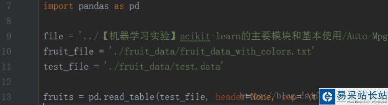 python處理分隔符的數據集