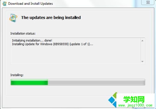 安裝Windows6.1-KB958559-x86-RefreshPkg補(bǔ)丁 安裝Windows6.1-KB958559-x86-RefreshPkg補(bǔ)丁