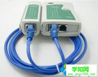 用測(cè)線儀檢測(cè)網(wǎng)線是否接通2-2