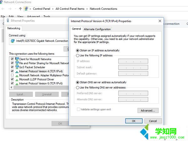 Win10系統無法打開和編輯IPv4屬性的方法 Win10系統無法打開和編輯IPv4屬性的方法